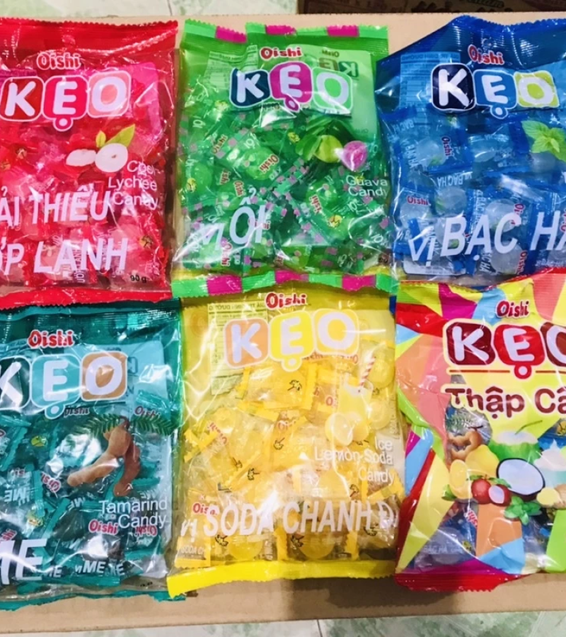 KẸO ÔSHI - đủ vị
