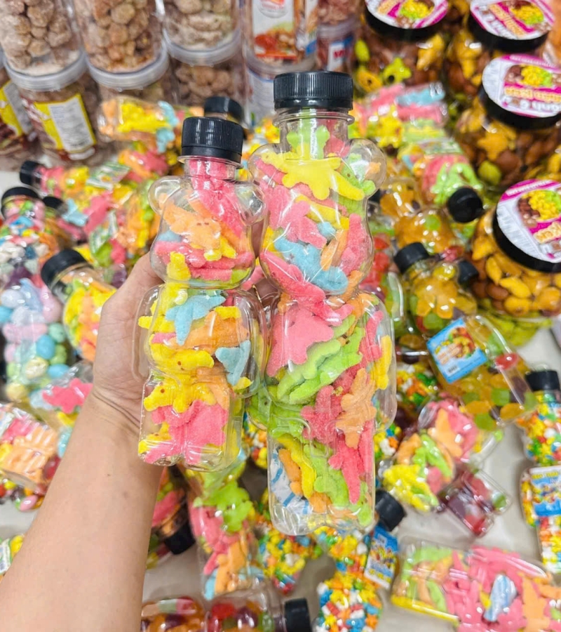 kẹo dẻo cá sấu [ gấu mini 100g ]