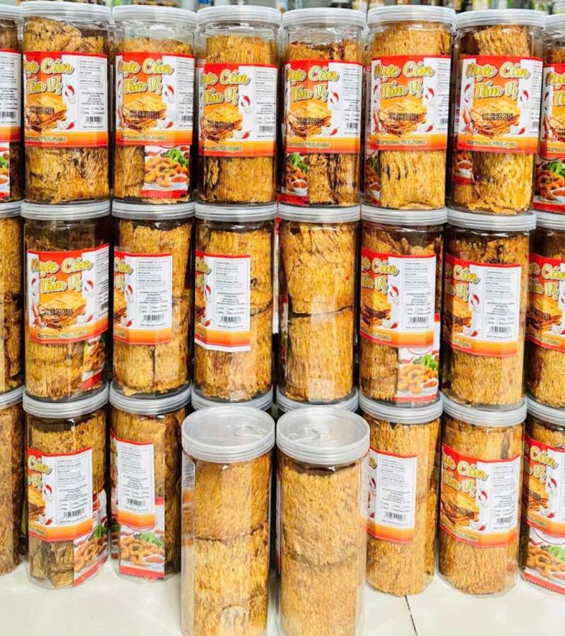 mực cán tẩm vị _ 300g