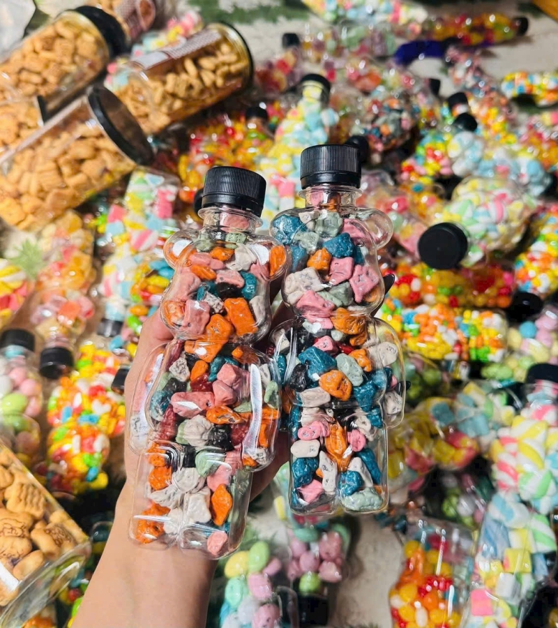 Kẹo socola sỏi 180g - gấu mini