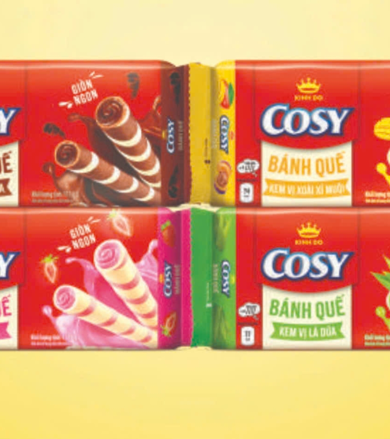 Bánh quế Cosy ..giá 11.500/ gói