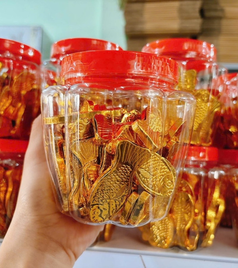 KẸO SOCOLA CÁ VÀNG