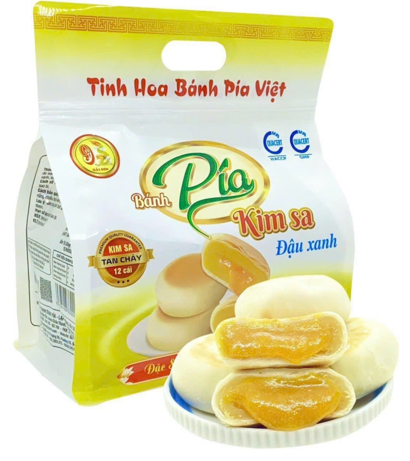 Bánh pía kim sa hải Sơn ..giá 80.000/ túi