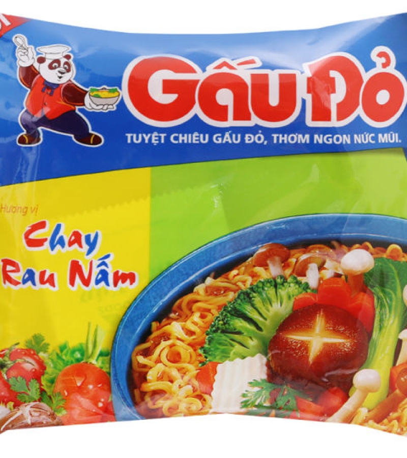 MÌ GẤU ĐỎ CHAY