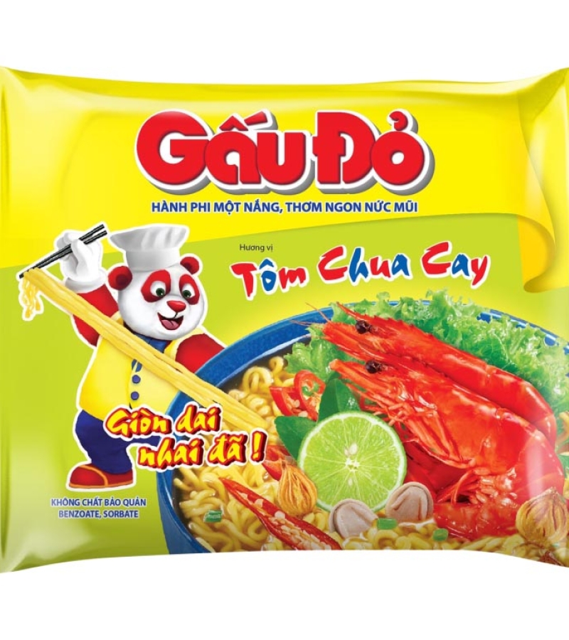 MÌ GẤU ĐỎ CHUA CAY