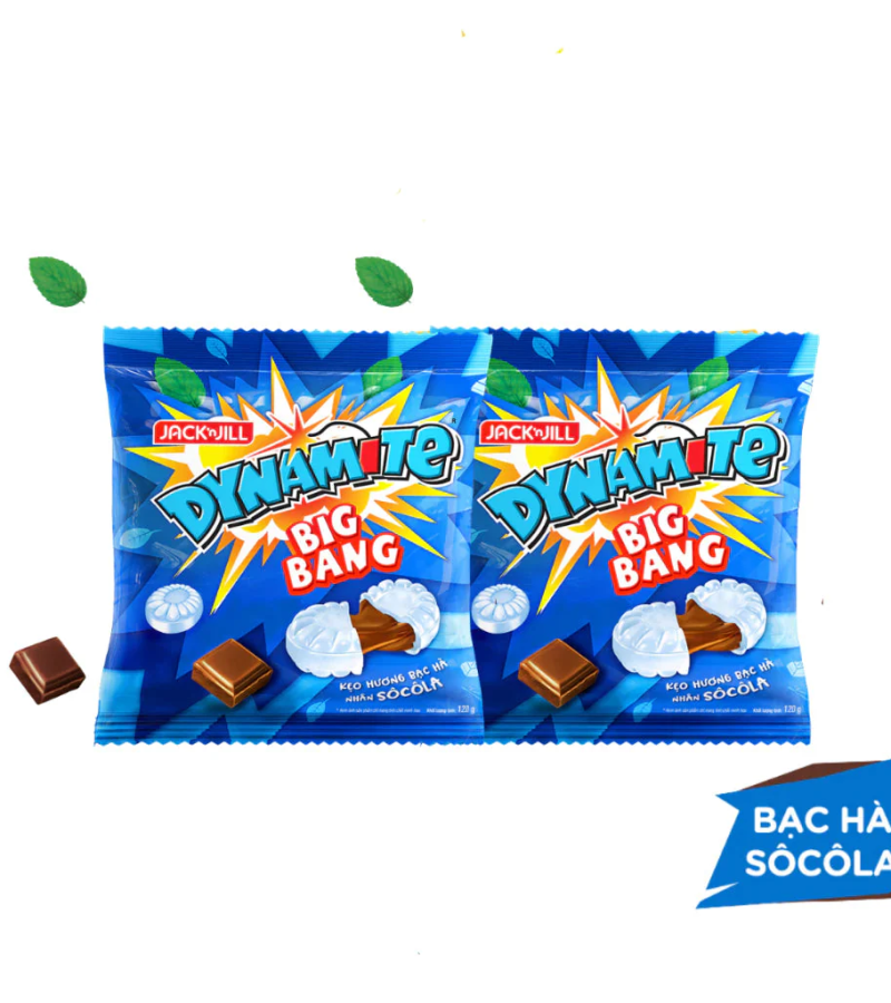 KẸO DYNAMTE - HƯƠNG BẠC HÀ NHÂN SOCOLA