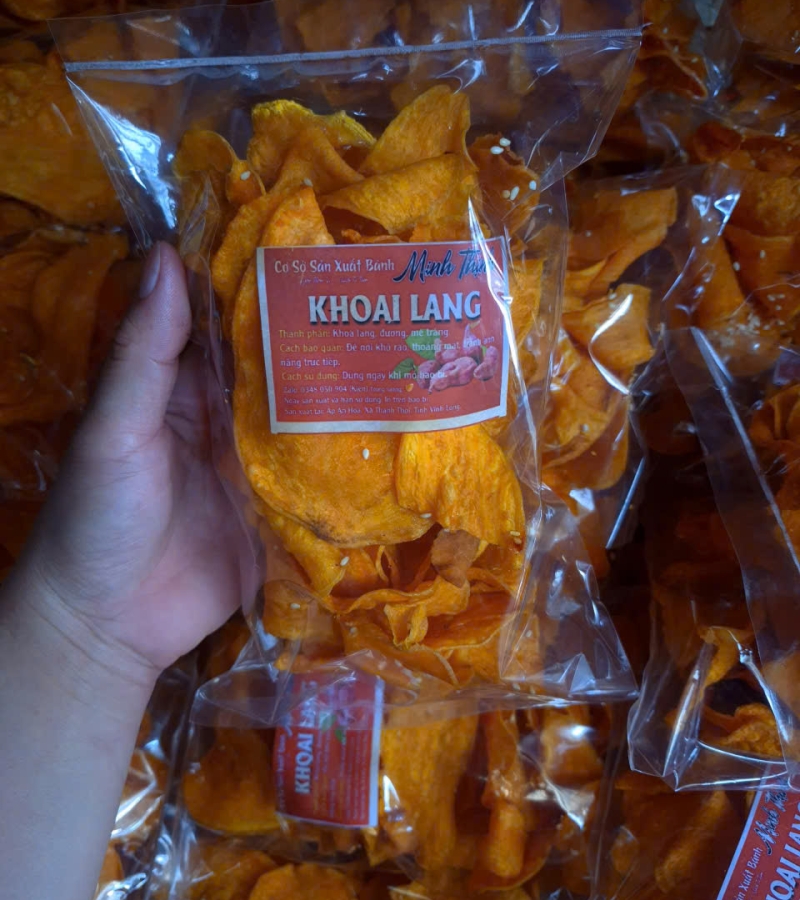 KHOAI LANG SẤY MÈ