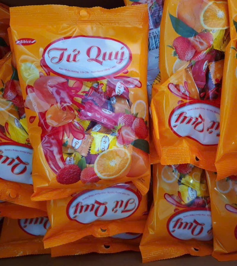 KẸO TỨ QUÝ 140gam